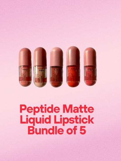 Peptide Matte Liquid Lipstick Bundle of 5