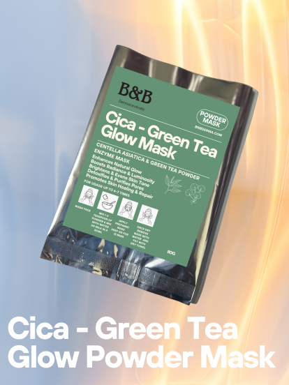 Cica - Green Tea Glow Powder Mask