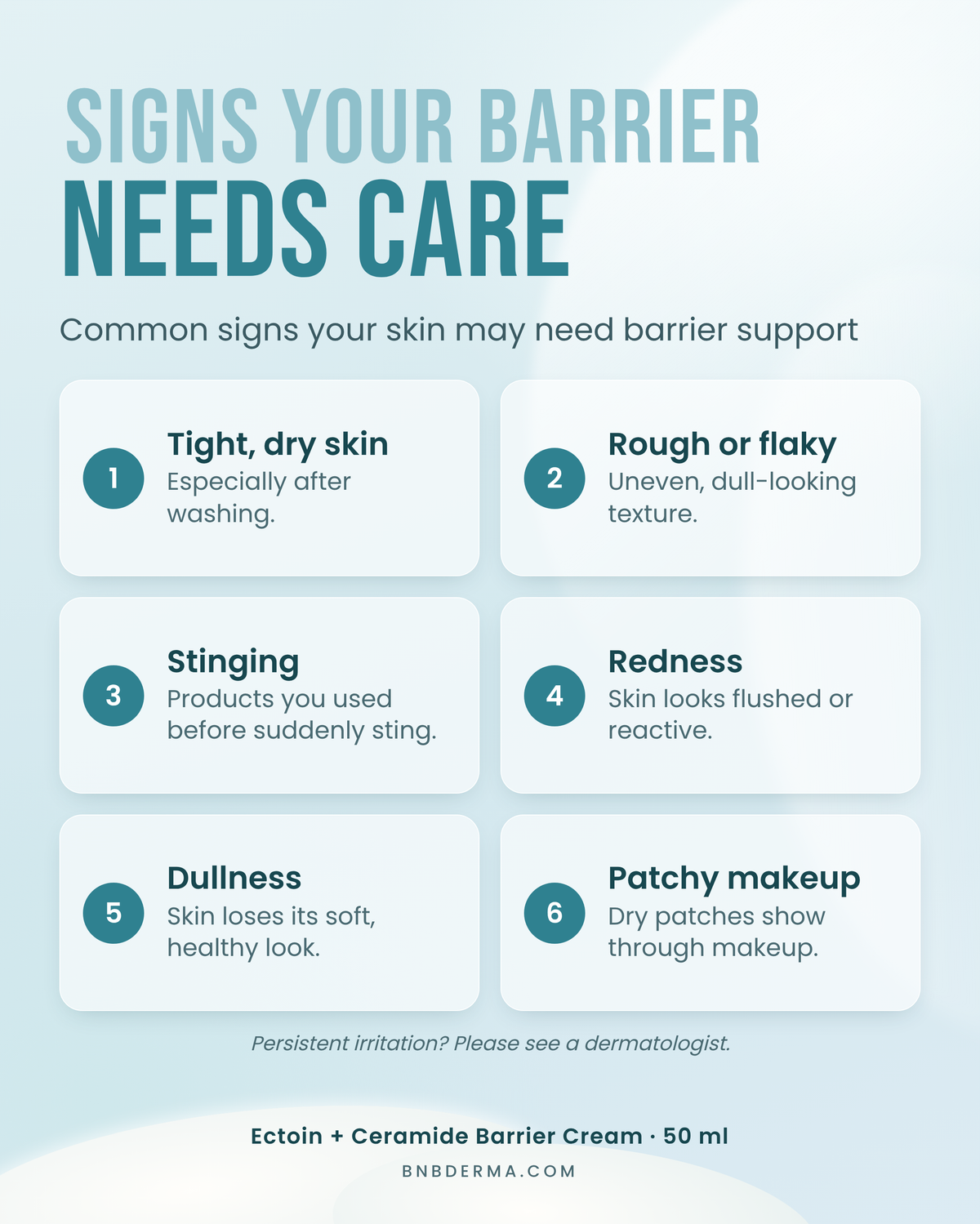 Ectoin + Ceramide Barrier Cream