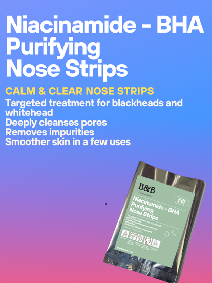 Niacinamide - BHA Purifying  Nose Strips