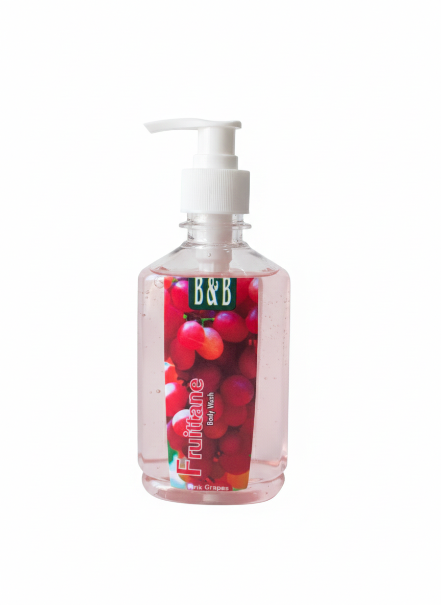 Buy Grape Body Wash & Shower Gel in Pakistan at B&B Derma, gentle cleansing body wash with a refreshing grape fragrance that helps remove dirt and impurities while leaving skin feeling clean, soft and refreshed
