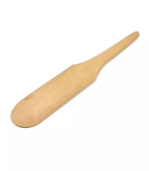 Premium Wooden Wax Spatula Applicator Stick
