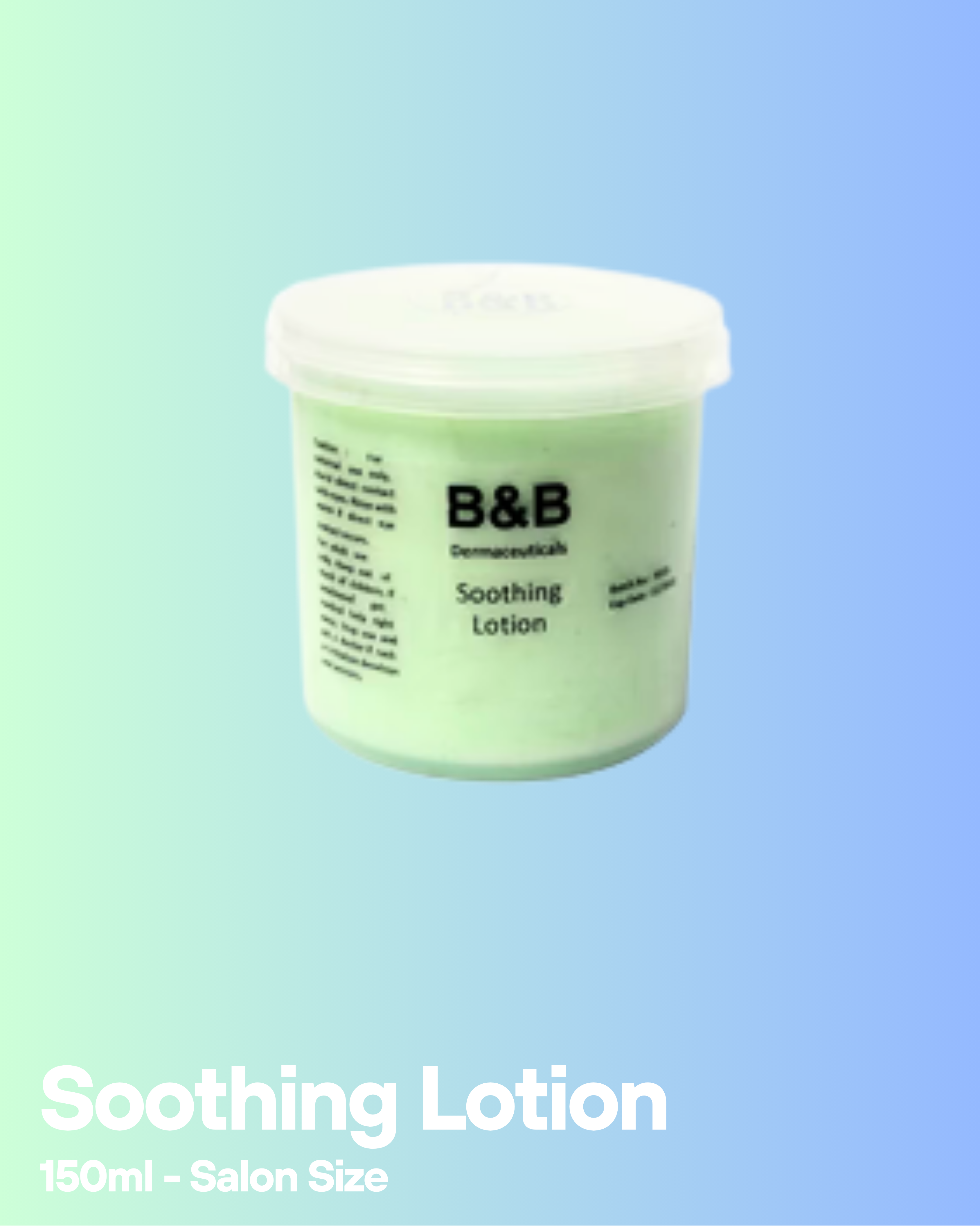 Buy Soothing Lotion 150ml | Calming & Hydrating Skin Care By B&B Derma 