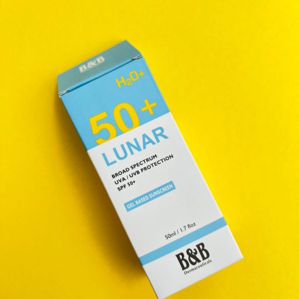 LUNAR Gel Sunscreen SPF 50+ AGEING SKIN bnbderma.com