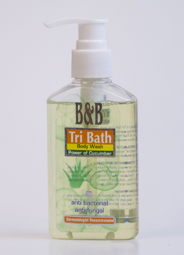 Tri-Bath Cucumber Body Wash ACNE & OIL CONTROL bnbderma.com