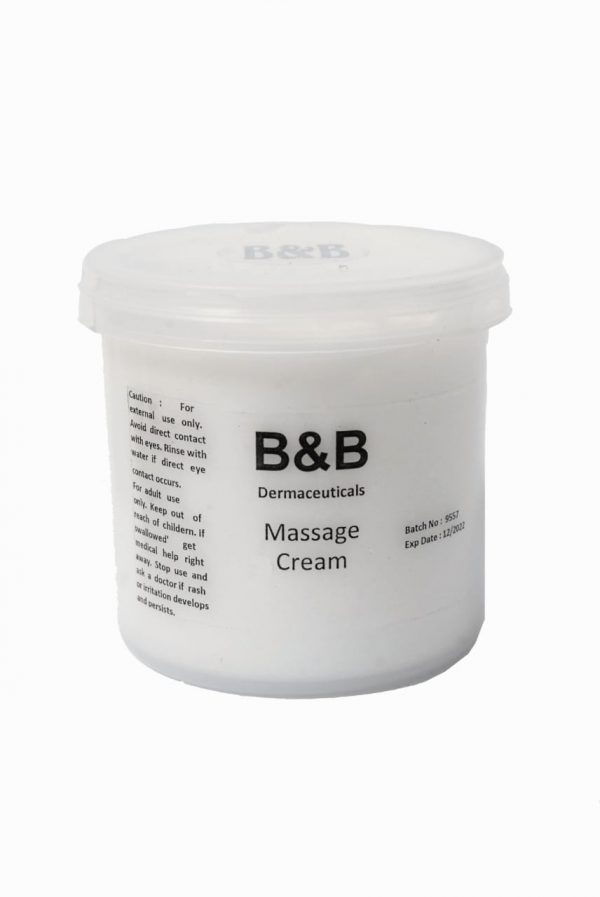 Massage Cream 1 Litre ALL SKIN CARE bnbderma.com