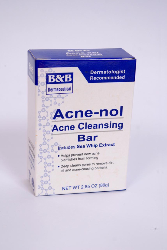 Acne-nol Cleansing Bar ALL SKIN CARE bnbderma.com