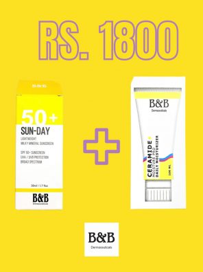 Sunday Sunscreen + Ceramide Moisture Pro ALL SKIN CARE bnbderma.com