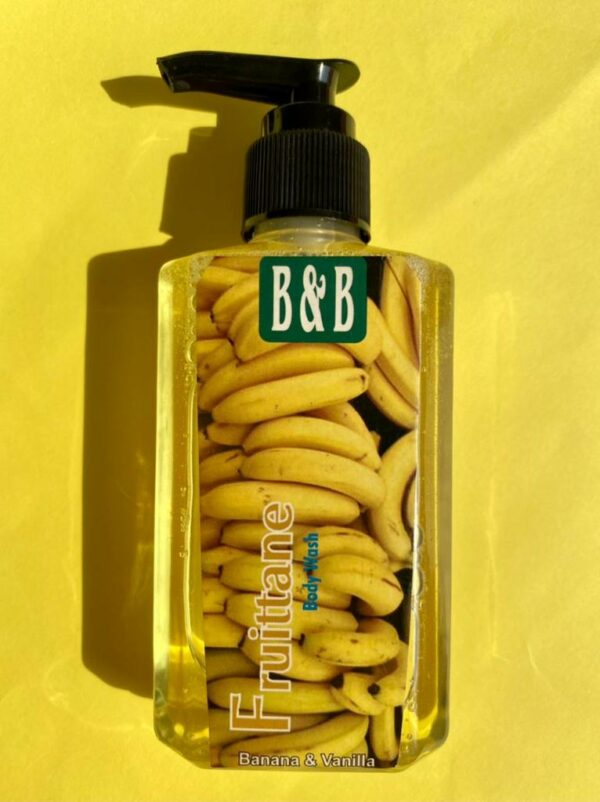 Fruittane Banana & Vanilla Body Wash & Shower Gel ALL SKIN CARE bnbderma.com