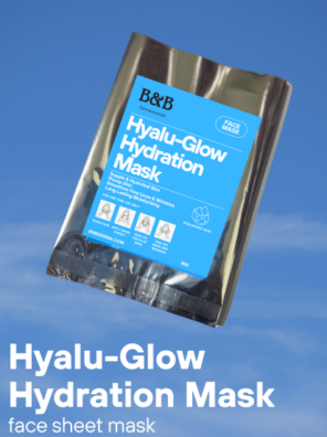 Hyalu-Glow Hydration Sheet Mask ACNE & OIL CONTROL bnbderma.com