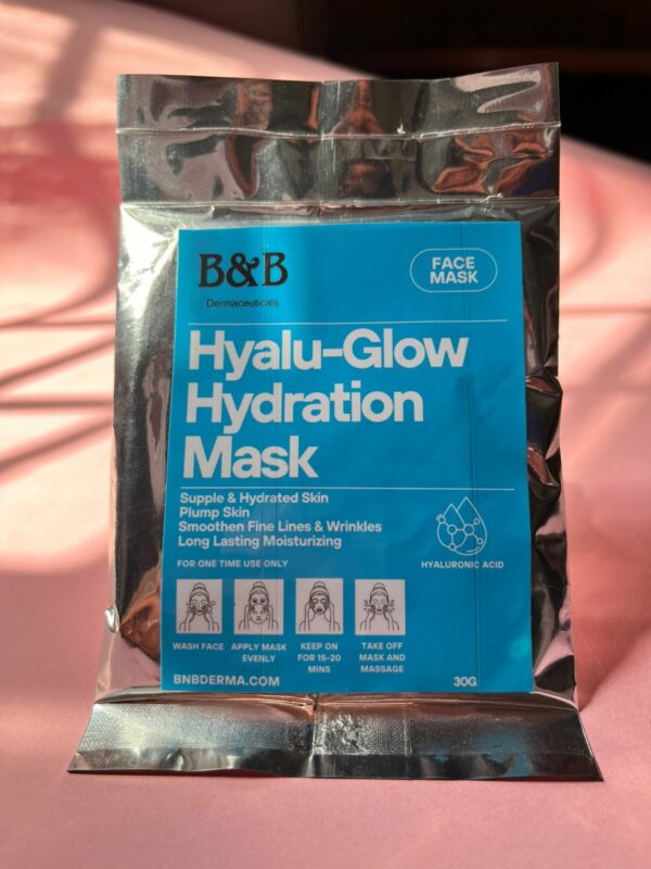 Hyalu-Glow Hydration Sheet Mask ACNE & OIL CONTROL bnbderma.com