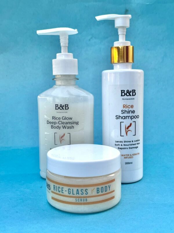 ……Rice-Glass Hair & Body Kit ACNE & OIL CONTROL bnbderma.com