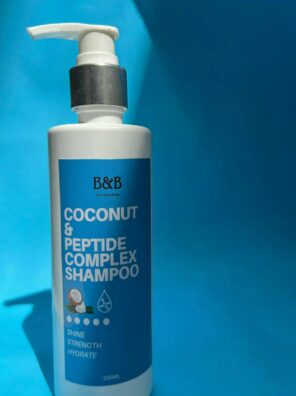 Coconut Peptide Strength & Shine Complex Shampoo AGEING SKIN bnbderma.com
