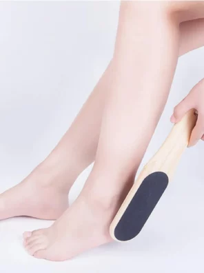Foot Filer For Dead Skin Wooden Skincare Accessories bnbderma.com