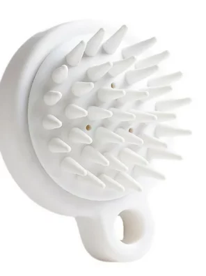 …. Hair Scalp Massager Shampoo Brush for Shower Silicone ACNE & OIL CONTROL bnbderma.com