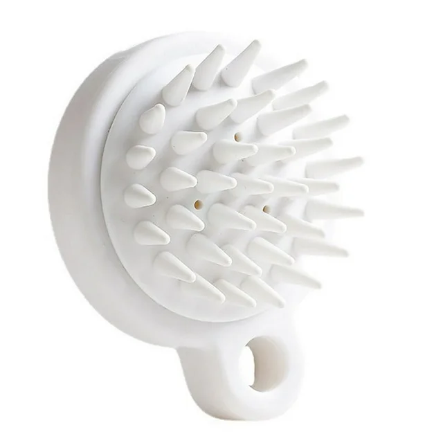 …. Hair Scalp Massager Shampoo Brush for Shower Silicone ACNE & OIL CONTROL bnbderma.com
