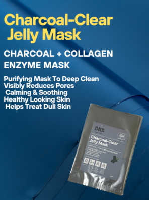 ….Charcoal-Clear Jelly Mask ACNE & OIL CONTROL bnbderma.com