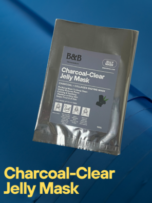 ….Charcoal-Clear Jelly Mask ACNE & OIL CONTROL bnbderma.com