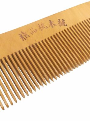 Natural wood hair comb Skincare Accessories bnbderma.com
