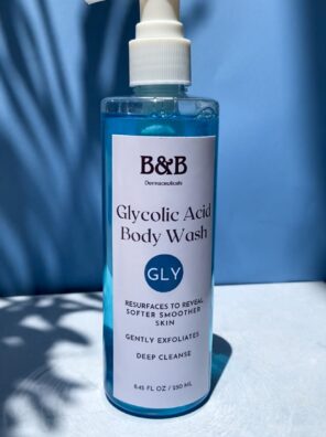 …..Glycolic Acid Body Wash ACNE & OIL CONTROL bnbderma.com